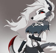 artist:jesterwing blood chain character:loona_(helluva_boss) copyright:helluva_boss copyright:mythology ears female meta:2022 species:canine species:canine_demon species:demon species:hellhound species:mammal species:mythological_canine species:mythological_creature species:wolf tail weapon // 4489x4226 // 2.6MB