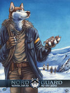 artist:blotch female male meta:2009 mountain snow species:canine species:dog species:domestic species:mammal // 600x800 // 191KB