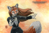 brown_hair copyright:007 female gloves gun meta:2006 species:canine species:fox species:mammal weapon // 800x546 // 106KB