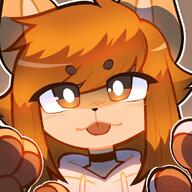 artist:biankers ears eyes female hair species:canine species:fox species:mammal tail // 1080x1080 // 144KB