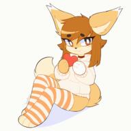 artist:biankers ears eyes female hair meta:animation meta:gif simple_background species:canine species:fox species:mammal tail white_background // 1280x1280 // 804KB